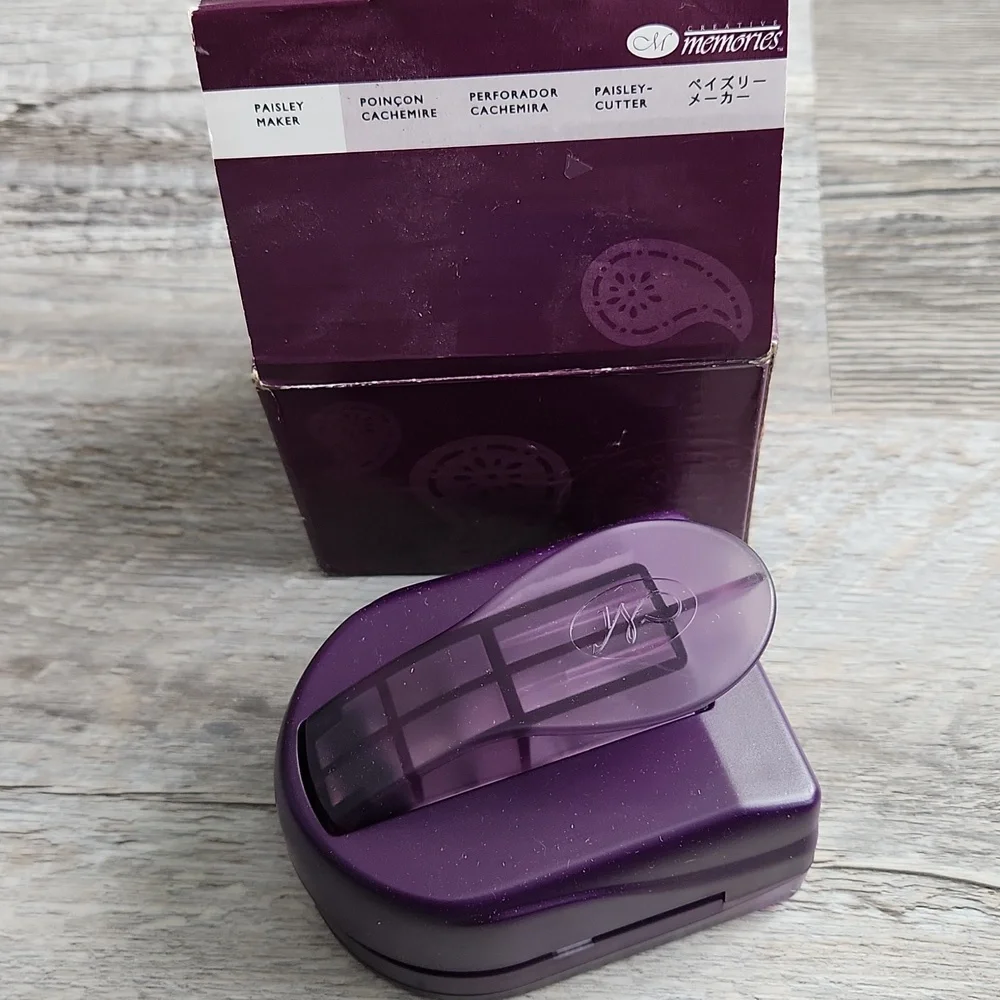 Creative Memories Paisley Maker paper punch.
